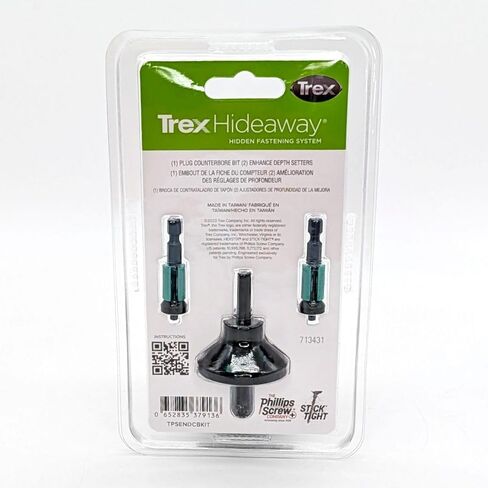 Trex Enhance Decking Plug Counterbore Tool Kit in Kuwait