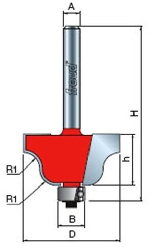 Bit Router Roman Ogee 5/32in in Kuwait