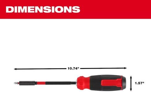 Fits Milwaukee 48-22-2915 14-in-1 Multi-Bit Screwdriver W/Impact Duty Bits, Red in Kuwait