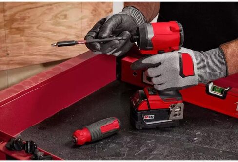 Fits Milwaukee 48-22-2915 14-in-1 Multi-Bit Screwdriver W/Impact Duty Bits, Red in Kuwait