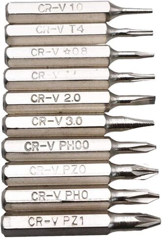 10pcs 28mm For CR-V Screwdriver Bit Set PH00 PH0 Z0 2. in Kuwait