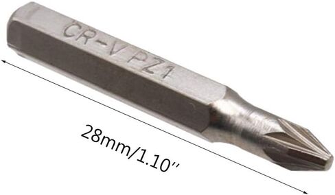 10pcs 28mm For CR-V Screwdriver Bit Set PH00 PH0 Z0 2. in Kuwait