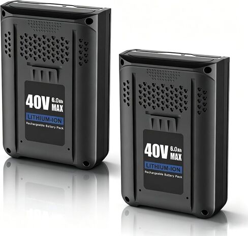 2 Packs 40V 6.0Ah Replacement for Kobalt 40V Battery KB440-03 KB440-06 KB640-03 KB640-06 KB240-06 in Kuwait