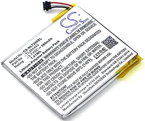 Li-Polymer Replacement Battery for Nest Learning Thermostat 2nd Generation, Learning Thermostat 3rd Generation, T3007ES, T3008US, Learning Thermostat 3rd Gen, A0013, Thermostat E, T4000ES in Kuwait