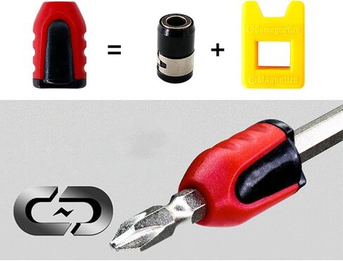 6.35mm Universal Screw Holder Rings Anti Slip Screwdriver Driver Bits Magnetizer Magnetizer Screwdriver Bits in Kuwait