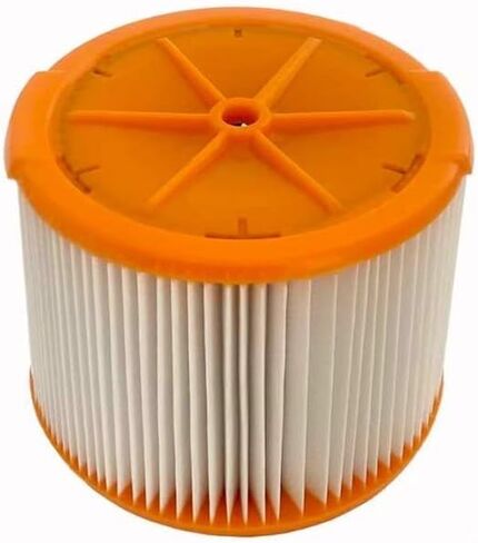 1 PACK brikiwee VF3800 Replacement Pleated HEPA Filter compatible with Most 3-4.5 Gallon Wet Dry vacuum cleaner Accessories in Kuwait