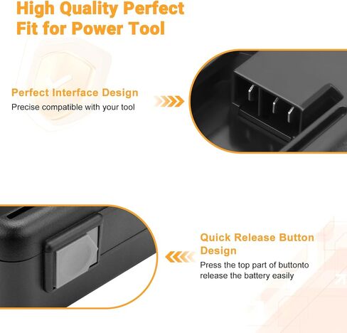 Shentec 2-Pack 4.5Ah 18V Battery Compatible with Mil-Waukee 48-11-2230 | 48-11-2200 48-11-2232 8940158631,Ni-MH in Kuwait