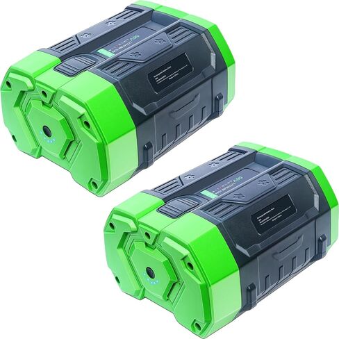 DTK Replacement for EGO 56V Battery 7500mAh BA4200 BA2800 BA1400 Compatible with All 56V Power Tools 2 Packs 7.5Ah Batteries in Kuwait