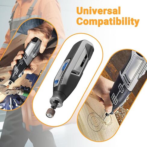 Shentec 10.8V 3000mAh Battery kit Compatible with Dremel 855-02 855-01 | 8000-01 8001-01 8001-02 Cordless Tool battery(1 Battery+Charger) in Kuwait
