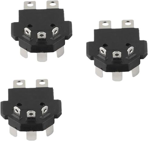 3pcs Battery Connector Terminal Block Replacement Battery Adapter Socket Compatible with Milwaukee M12 Li-Ion Electrical Power Tools in Kuwait