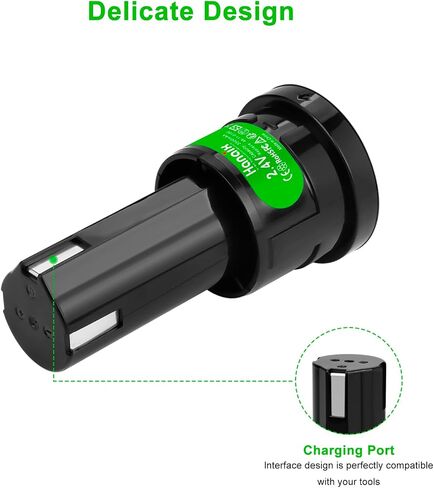 2Pack 3500mAh NI-MH Battery Replacement for Milwaukee 2.4v Battery 48-11-0100 6538-1 6539-1 6539-6 6540-1 6545-6 6546-1 6546-6 6547-1 6547-22 6550-20 in Kuwait