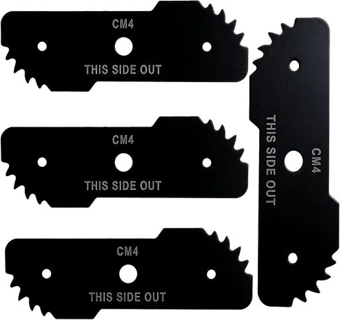 243801-02 Edging Machine Blade Compatible with Black&Decker LE710 LE750 LE760 Lawn Edging Machine Craftsman Models CMEED400 243797-00 243801-00 40-519 EH1000 5-Type 12 Ampere Edging Machine (4 packs) in Kuwait