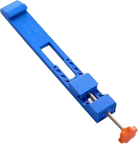Adjustable Cutting Machine Base Guide, Circular Saw Guide Rail, Electric Circular Saw Milling Positioning Clamp for Wood Tile Precision Cutting Tasks(Blue) in Kuwait