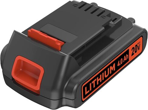 4000mAh Li-ion Replace for BLACK+DECKER 20V MAX Battery Compatible with Black & Decker LBXR20 LBXR2020 LBX20 LBXR2520 LB2X4020 LB2XR20 LST220 with Higher Safety Cordless Power Tools XR Batteries in Saudi Arabia