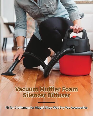 2-1/2 in CMXZVBE38660 Vacuum Muffler Foam Silencer Diffuser Fit for Craftsman for Ridgid Shop Wet Dry Vac Accessories, 6Pcs in Kuwait
