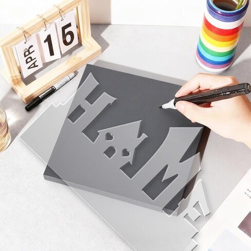Wall Key Holder Router Template Acrylic Inlay Template for DIY Wooden Key Rack Wall Mount Decorative Organizer for Entryway with Home Sign in Kuwait