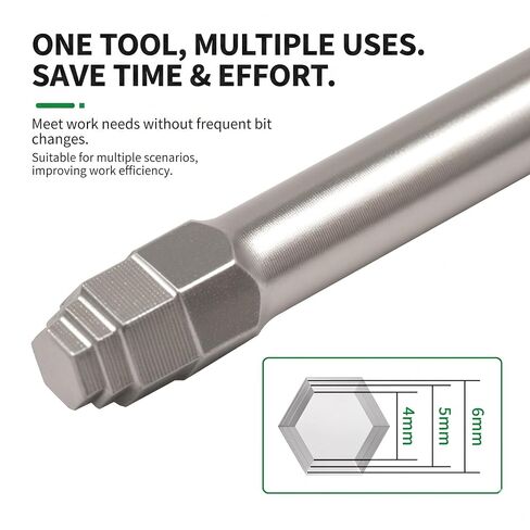 Pagoda Shaped Drill Bit Set for Electric Screwdriver, Hex All-in-One Screwdriver Bit Set, Featuring Magnetic Hexagonal Shanks and A Unique Internal, for Electric Drills and Wrenches in Kuwait