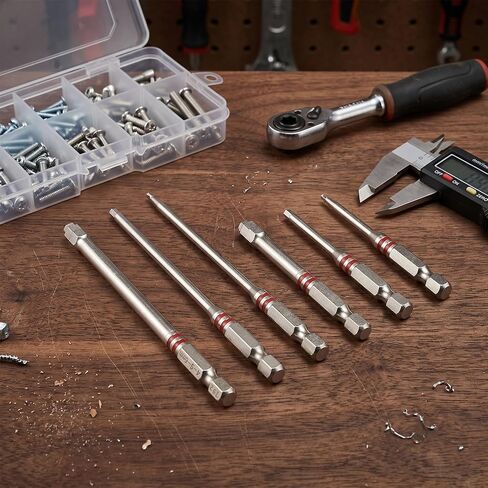 Pagoda Shaped Drill Bit Set for Electric Screwdriver, Hex All-in-One Screwdriver Bit Set, Featuring Magnetic Hexagonal Shanks and A Unique Internal, for Electric Drills and Wrenches in Kuwait