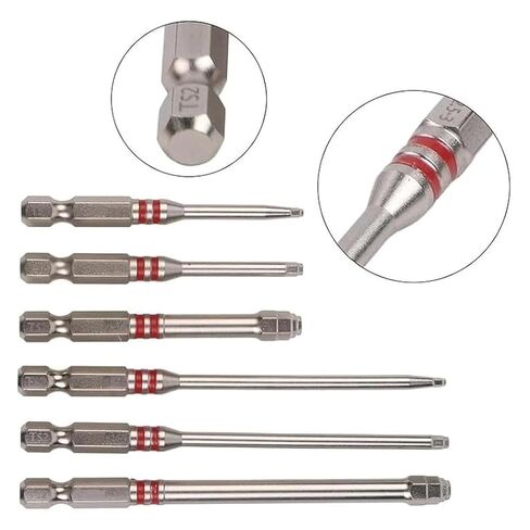 Pagoda Shaped Drill Bit Set for Electric Screwdriver, Hex All-in-One Screwdriver Bit Set, Featuring Magnetic Hexagonal Shanks and A Unique Internal, for Electric Drills and Wrenches in Kuwait