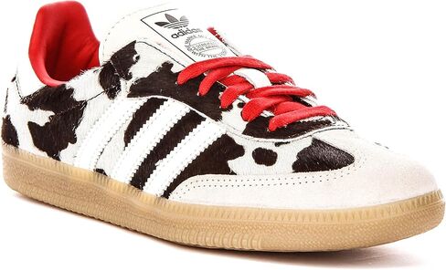 adidas Samba Og W Women's 3-Stripes Cow Print Retro Cont Trainers (White Black, US 9.5) in Kuwait