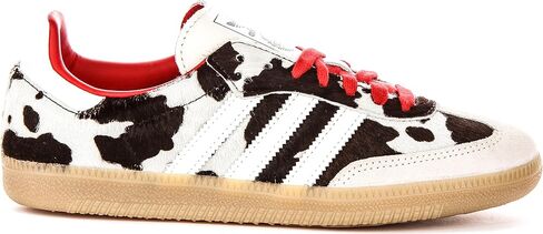 adidas Samba Og W Women's 3-Stripes Cow Print Retro Cont Trainers (White Black, US 9.5) in Kuwait