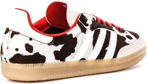 adidas Samba Og W Women's 3-Stripes Cow Print Retro Cont Trainers (White Black, US 9.5) in Kuwait