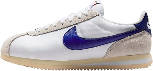 Nike Cortez Textile Women's Shoes (DZ2795-102, White/Phantom/Alabaster/Deep Night) Size 7 in Kuwait