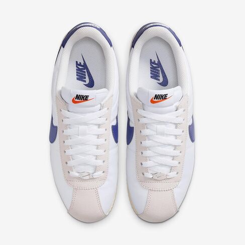 Nike Cortez Textile Women's Shoes (DZ2795-102, White/Phantom/Alabaster/Deep Night) Size 7 in Kuwait