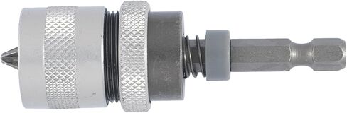 TIVOLY - Drywall Screwdriver Bit Holder L75mm + 1 PH2 Screw Bit - 6.35mm Quick-Change Hex Shank in Kuwait