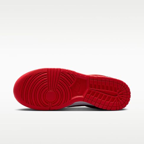 Nike Dunk Low Suede Women's Shoes (Sail/White/Metallic Silver/Light Crimson) in Kuwait