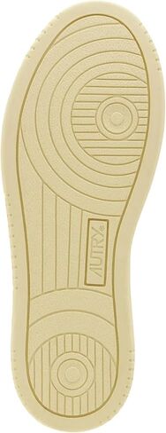 Autry AULM LS33 Unisex Leather and Suede White Sneakers, White, 8 US in Kuwait
