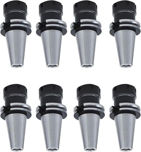 Collet Chuck Set - CAT40 ER32 8 Pack 2.76 Precision Mill Collet Chuck 0.0001 Tool Holder for CNC Milling Engraving Lathe Tools in Kuwait