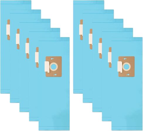 10 Pack Replacement Type F Vacuum Cleaner Dust Bags for Riccar Supralite R10E, Rsl1, Rsl2, Rsl3, Rsl4, Rsl5, Rsl5c & Simplicity Freedom F3600, F3500, F3400, F3300, SF1, Replace Part# RFH6 RSL-6 SFH6 in Kuwait