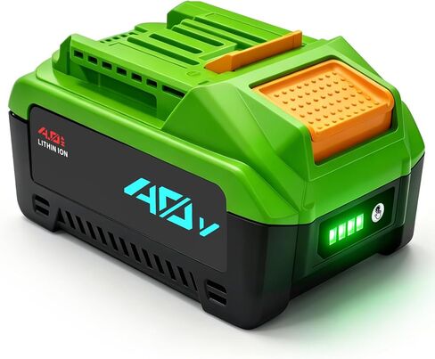 40V 4.0Ah Replacement Battery for Makita BL4040 BL4025 BL4050F XGT Series, Lithium-ion Battery Compatible with Makita 40V Cordless Power Tools & DC40RA DC40RB DC40RC Charger, with LED Power Indicator in Kuwait