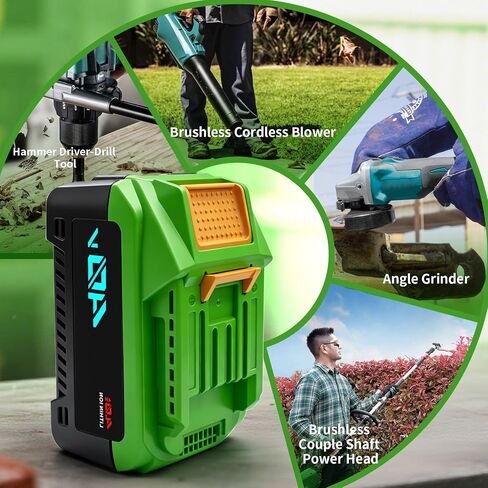 40V 4.0Ah Replacement Battery for Makita BL4040 BL4025 BL4050F XGT Series, Lithium-ion Battery Compatible with Makita 40V Cordless Power Tools & DC40RA DC40RB DC40RC Charger, with LED Power Indicator in Kuwait