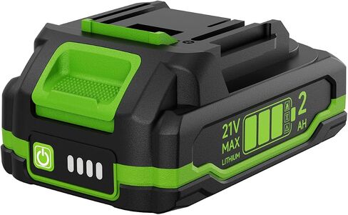 Battery - Replacement 21V 2.0Ah Lithium-ion Battery Only for DS618 Electric Weeder Tool (Charger Not Included) in Kuwait