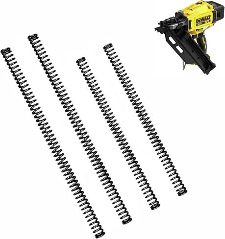4 Pcs Nailer Reset Spring Replacement Kit N233943 N386480 for DEWALT DCN692 DCN690 DCN693B DCN21PLB Cordless Framing Nailer Spring Kit in Kuwait
