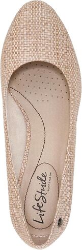 LifeStride Womens Parigi Pumps Natural Beige Raffia 8 M in Kuwait