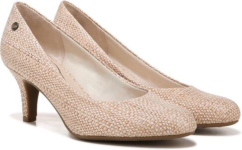 LifeStride Womens Parigi Pumps Natural Beige Raffia 8 M in Kuwait