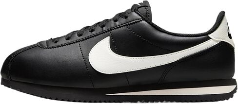 Nike Cortez Leather Women's Shoes (Black/Pale Ivory) Size 7 | Lightweight comfort with breathable materials, cushioned support, and durable traction for reliable everyday performance. in Kuwait
