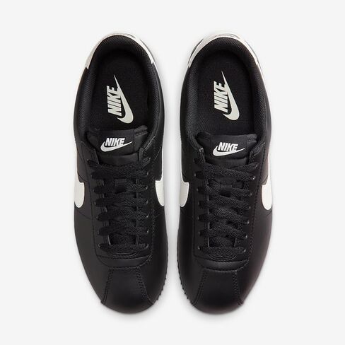 Nike Cortez Leather Women's Shoes (Black/Pale Ivory) Size 7 | Lightweight comfort with breathable materials, cushioned support, and durable traction for reliable everyday performance. in Kuwait