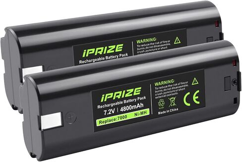 2 Pack 7.2V 4.8Ah NI-MH Battery Compatible with Makita 7000 7002 7033 191679-9 632002-4 632003-2 192532-2 Cordless Tool in Kuwait