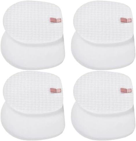 4 Pack Replacement Vacuum Filters for Shark WZ250RD IZ464H IZ492H UZ355H IZ340H and More Models for Effective Dust and Pet Dander Filtration in Kuwait