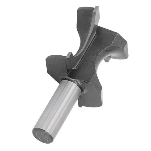Bullnose Router Bit, 1/2in Shank 1 1/8in Bead Diameter Half Round Edges Router Bit with Tungsten Steel Blades, High Frequent Welding Half Round Router Bits for Woodworking in Kuwait