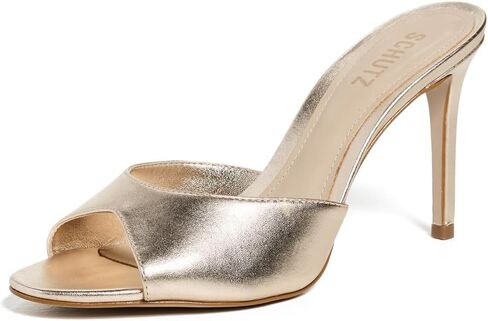 SCHUTZ Women's Cloe Heel Sandals, Platina, 8.5 Medium US in Kuwait