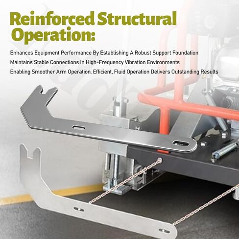 Line Lock Stabilizer for Husqvarna Soff Cut Saw 150, Reduces Wavy Cuts & Guide Arm Stabilizer Accessory & Easy Bolt-On Installation in Kuwait