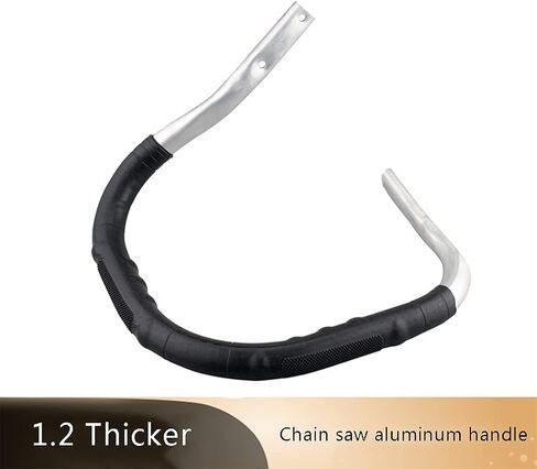 Black Chain Handle 52/58 Logging Aluminum Handle Handle European 1.2 Chainsaw Parts Power Tools Front Handlebars in Kuwait