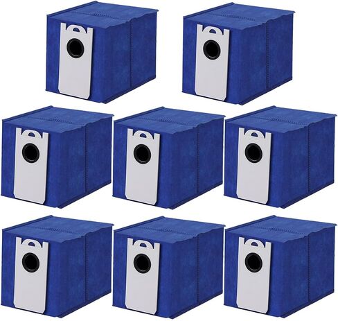 Dust Bags for bObsweep Dustin & Orb-i Self-Emptying Robot Vacuum - 3.5L Advanced Filtration Vacuum Bag - 4 Pack in Kuwait