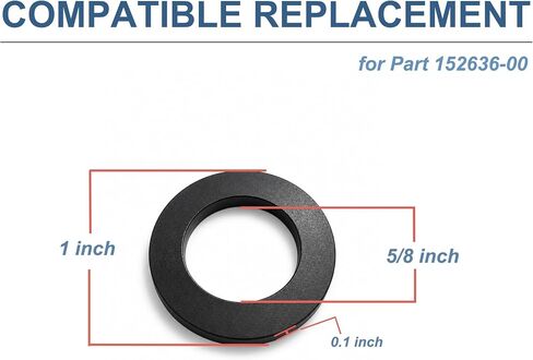 152636-00 Miter Saw Blade Adapter Ring 4 Pack, 1" to 5/8" Arbor Reduction Bushing, Replacement Blade Adapter Compatible with DW718 DWS780 DW704 DW705 Models in Kuwait