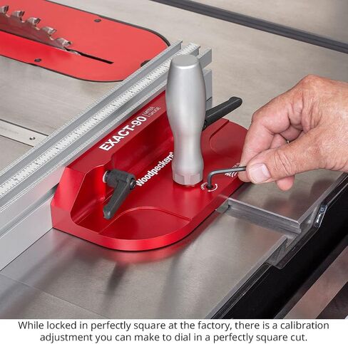 Woodpeckers Exact 90 Miter Gauge Kit, Make Perfect 90 Degree Cuts Everytime, Precision Woodworking Tools in Kuwait